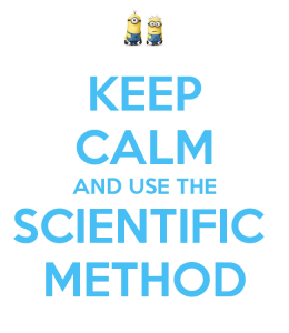 Minions use the Scientific Method